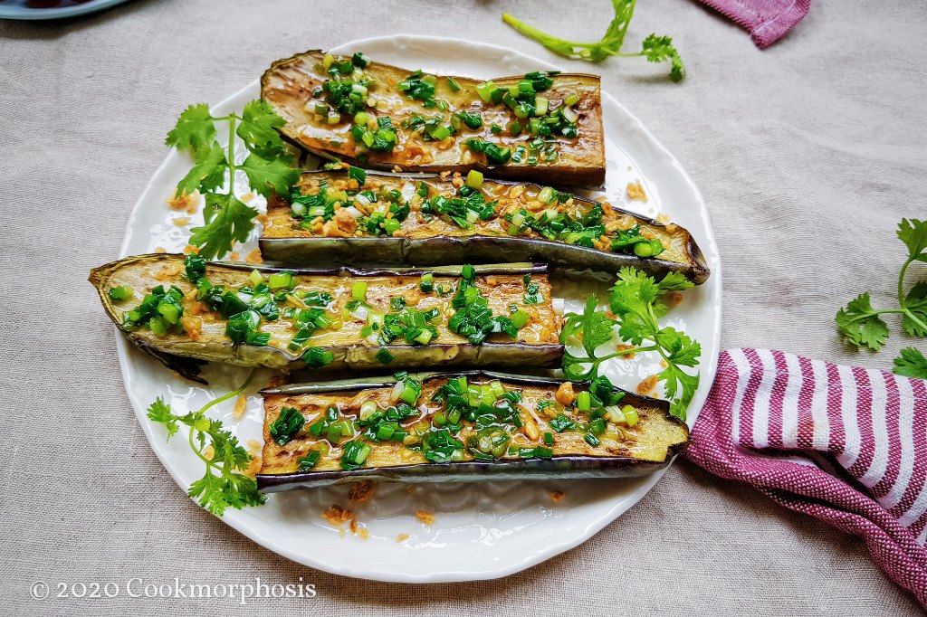 vegan oven grilled eggplant