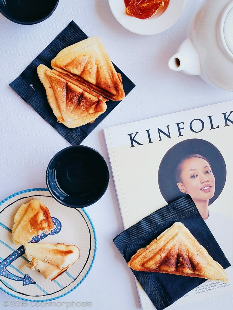 kin folk magazine and hot dog