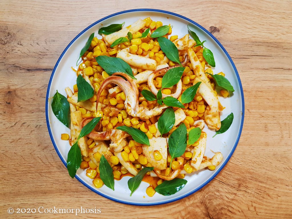 Cajun Style Semidried Squid COOKMORPHOSIS