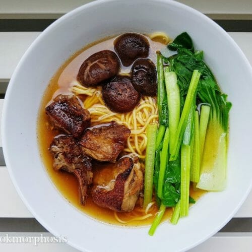 Duck Noodle Soup Recipe - Chinese Noodle Soup with Duck
