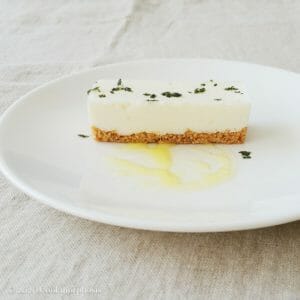 Japanese tofu cheese cake