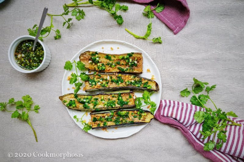 Vegan Grilled Eggplant In Oven COOKMORPHOSIS