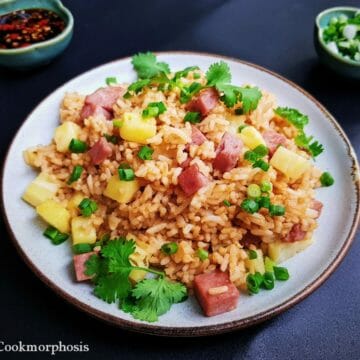 spam & pineapple fried rice