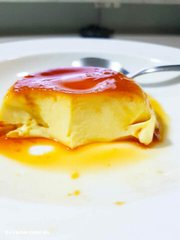 3-Ingredient Caramel Flan - Super Smooth, Firm & Tasty