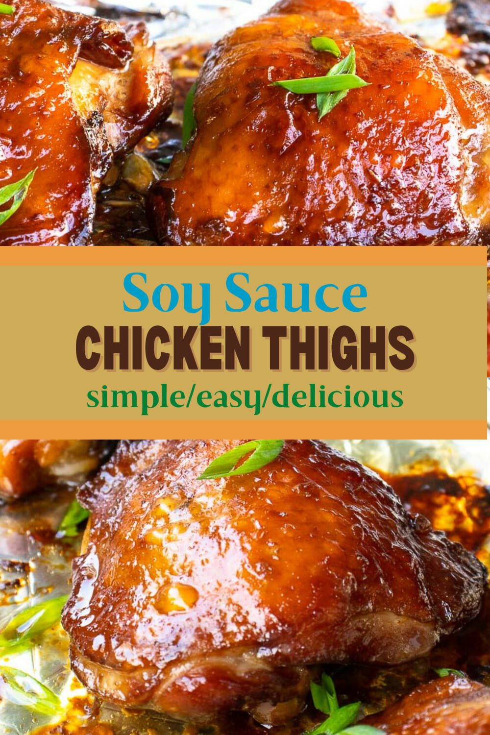 Soy Sauce Chicken Thighs COOKMORPHOSIS