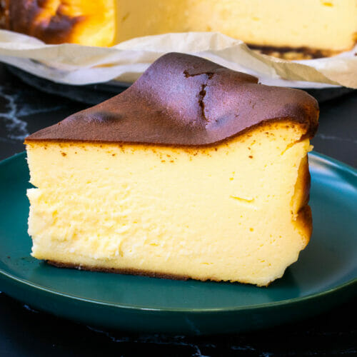 Foolproof Basque Burnt Cheesecake - COOKMORPHOSIS