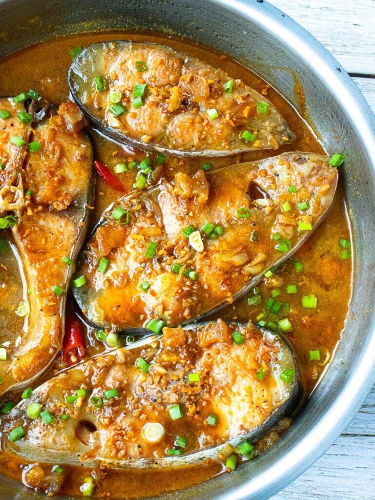 Easy Braised Fish Recipe (Vietnamese Style) COOKMORPHOSIS