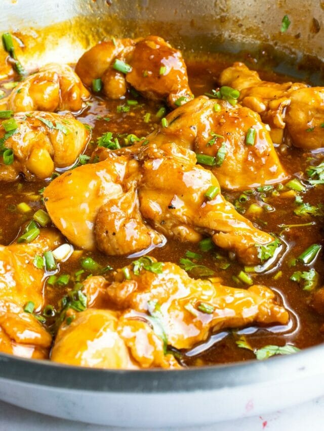 Easy sweet and spicy chicken