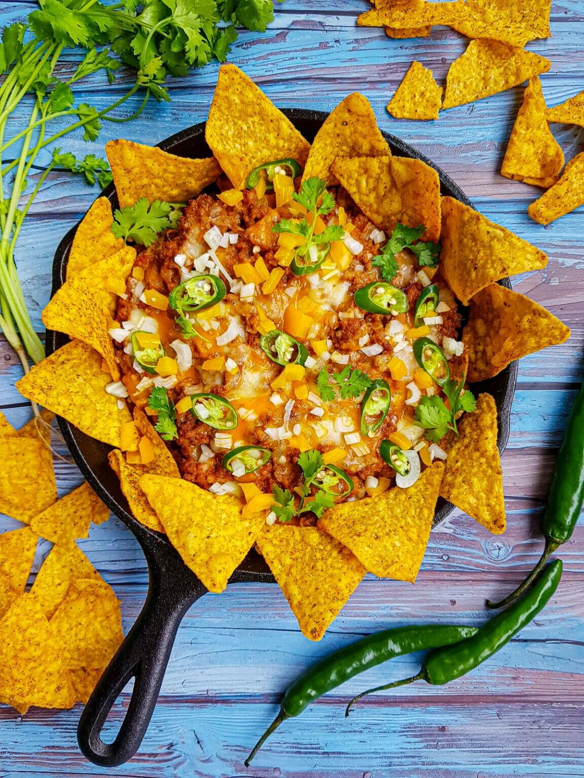 Cheesy Ground Beef Nachos COOKMORPHOSIS