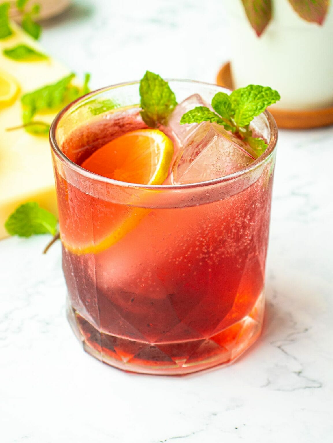 Super Easy Cranberry Spritzer - (Non-Alcoholic)